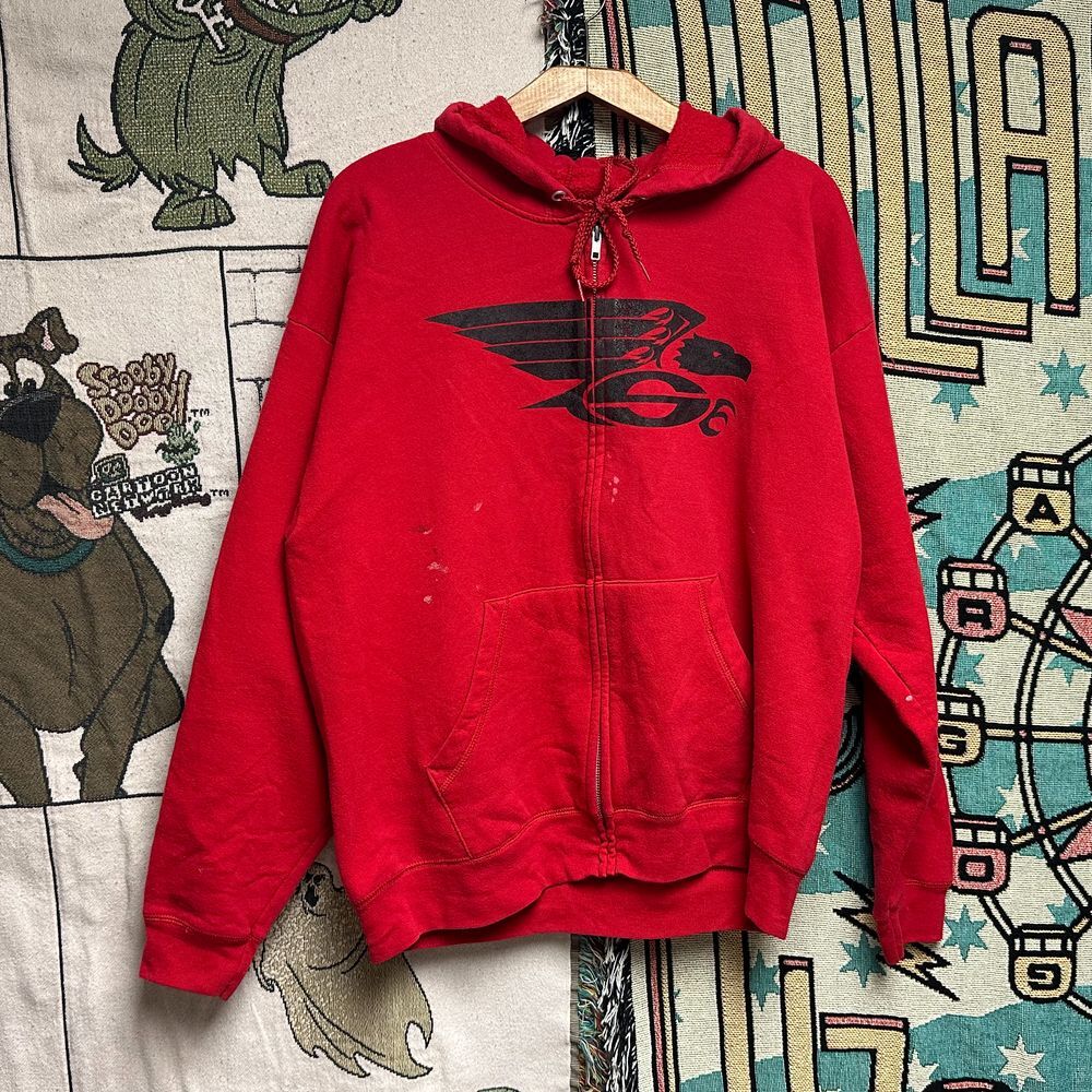 Vintage Y2K Tony Hawk‎ Skater Grunge Full Zip Hoodie